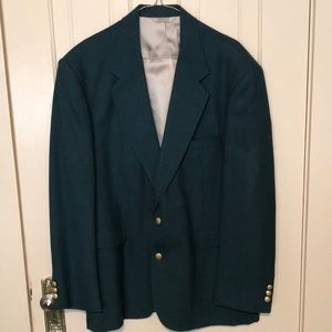 Teal colored Men’s blazer